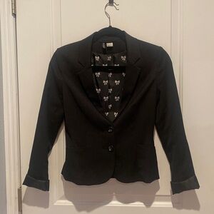 Black blazer.